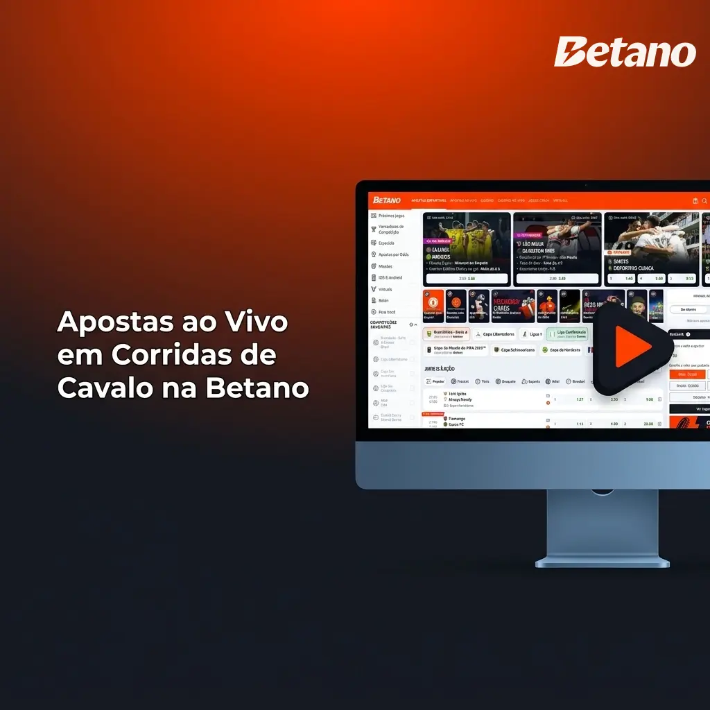 Apostas ao vivo em corridas de cavalo na Betano com streaming, Cash-Out e odds dinâmicas em tempo real