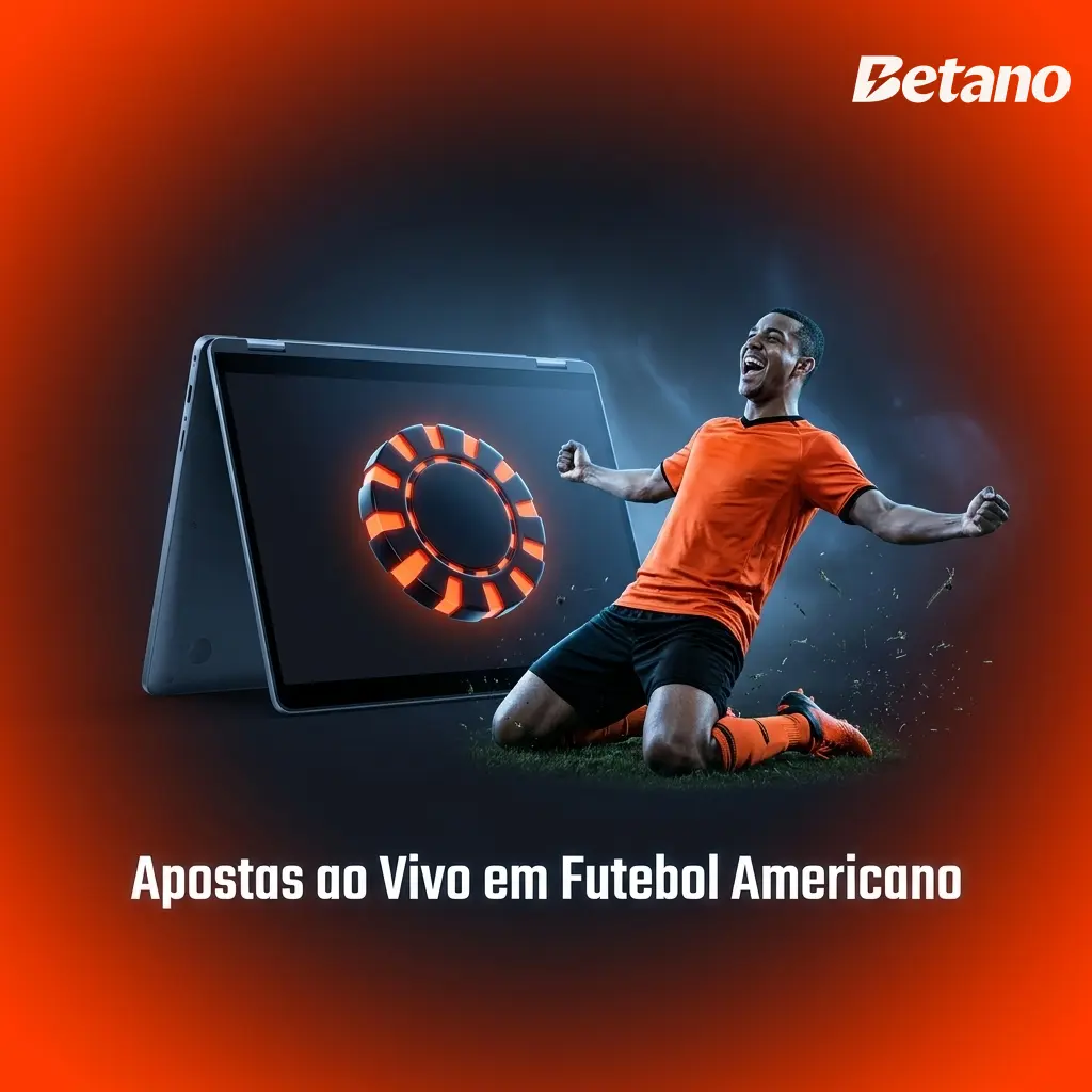 Apostas ao vivo em futebol americano na Betano com odds atualizadas, tracker e Cash Out disponível
