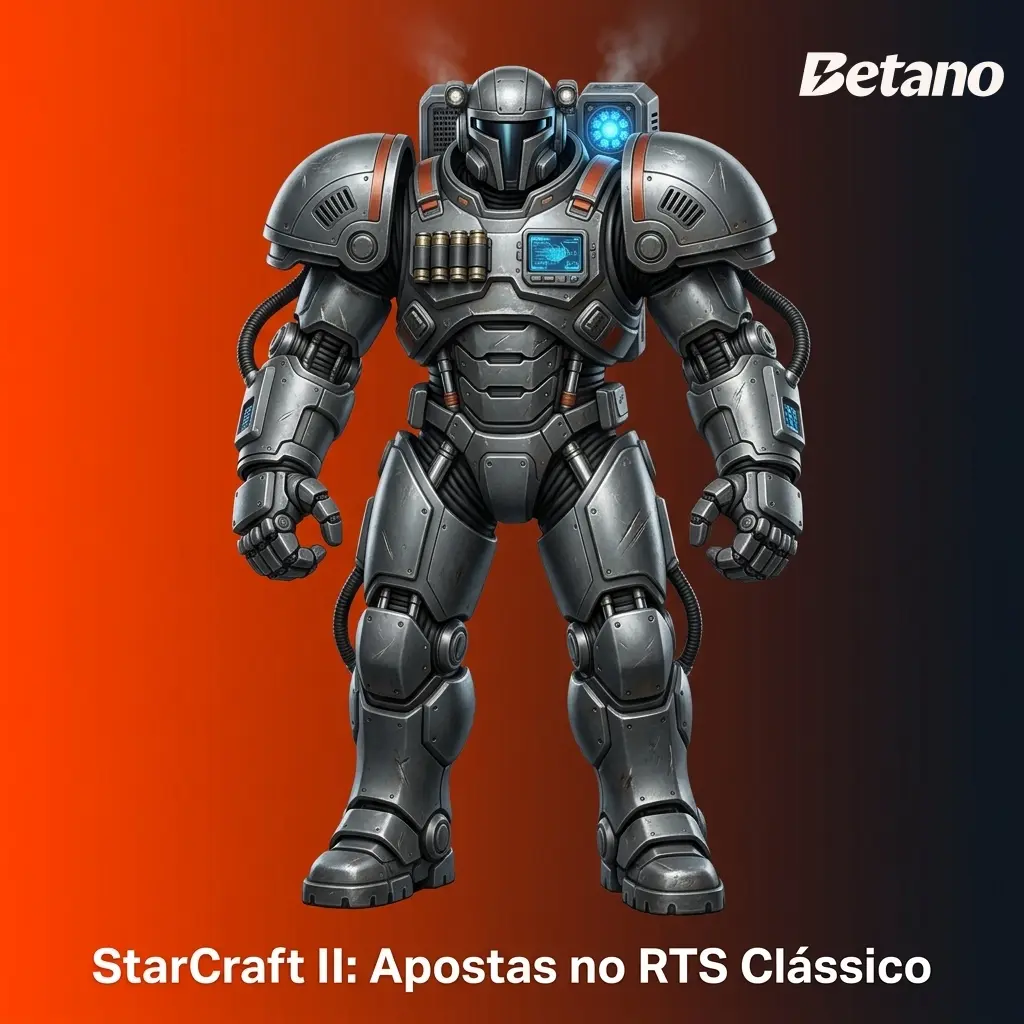 Apostas em StarCraft II na Betano: mercados de mapas e vencedor nos principais torneios globais de RTS