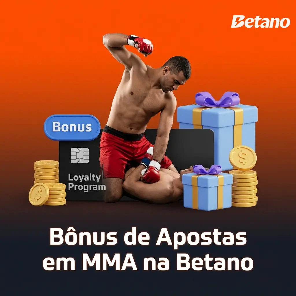 Bônus de boas-vindas Betano para apostas em MMA: 100% no primeiro depósito até R$500