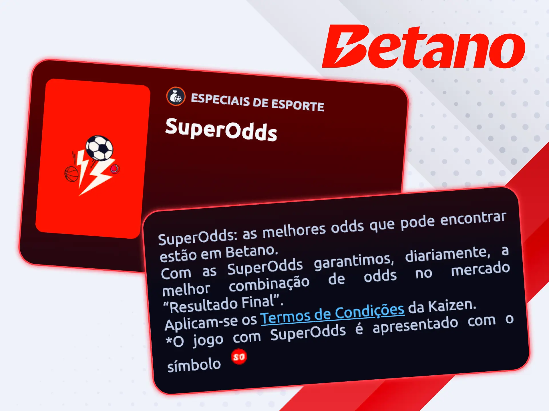 Aproveite a cotação aumentada fazendo suas apostas esportivas na Super Odds Betano.
