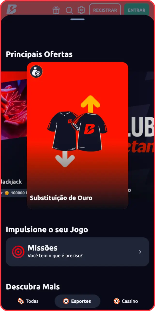 Finalize a validação do seu código promocional Betano e aproveite as vantagens.