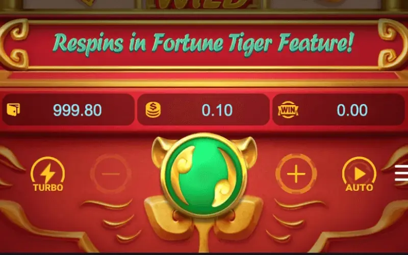 Inicie seus giros no Fortune Tiger na Betano para combinar os símbolos da sorte.