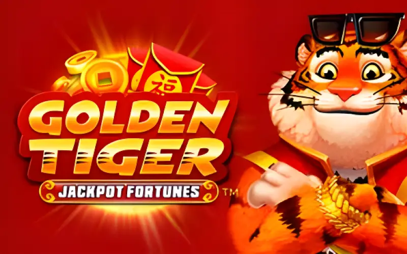 Teste sua sorte buscando prêmios acumulados no Golden Tiger: Jackpot Fortunes na Betano.
