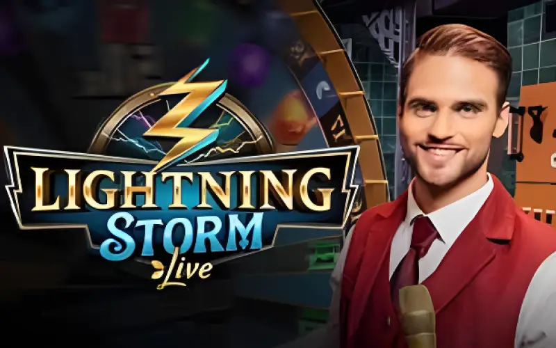 Experimente a eletrizante atmosfera do cassino ao vivo Lightning Storm na Betano.