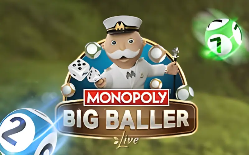 Divirta-se com as rodadas de Monopoly Big Baller no cassino ao vivo do Betano app.