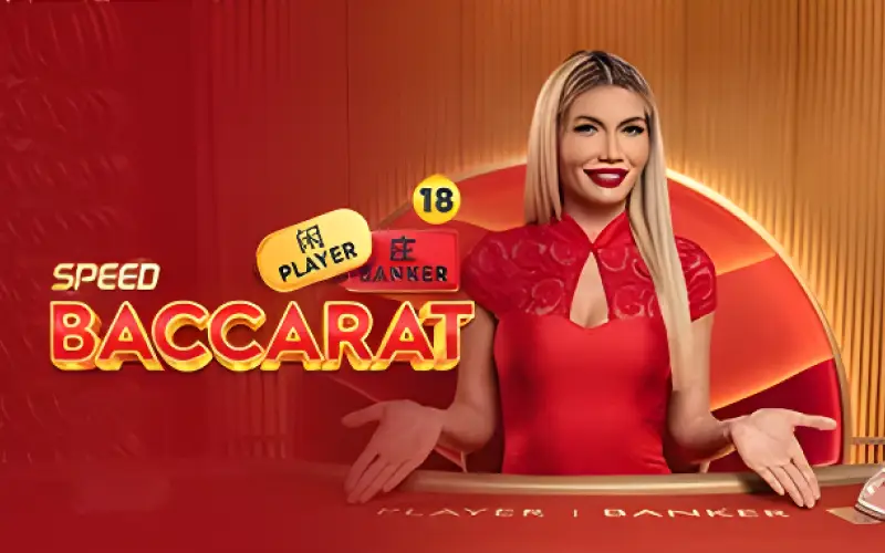Seja rápido nas apostas de Speed Baccarat no cassino ao vivo do Betano app.